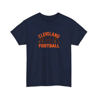 Cleveland Football Vintage Arch Tee — Navy