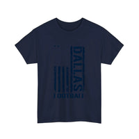 Dallas Football Distressed Flag Tee — Navy