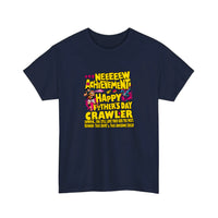 New Achievement Happy Father's Day Crawler Tee — Navy