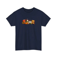 Cozy Autumn Book Club Tee — Navy