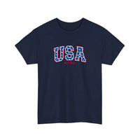 USA 1776 Varsity Stars Tee — Navy