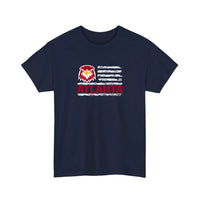 Atlanta Eagle Flag Tee — Navy