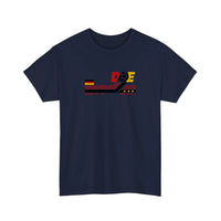 German Soccer Retro Badge Tee — Navy