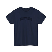 Sagittarius Varsity Arch Tee — Navy