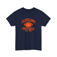 Cleveland Football Est 1946 Tee — Navy