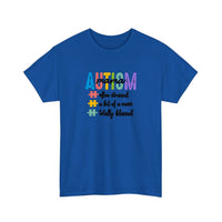 Autism Mama Totally Blessed Tee — Royal