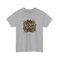 His Mercy Rewrote My Story Tee — Sport Grey