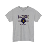 Baltimore Football Raven Mascot Tee — Sport Grey