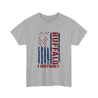 Buffalo Flag Football Tee — Sport Grey