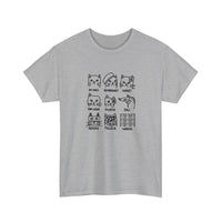 Cats In Art History Tee — Sport Grey