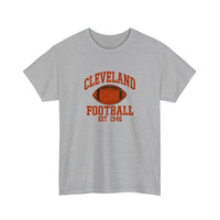 Cleveland Football Est 1946 Tee — Sport Grey