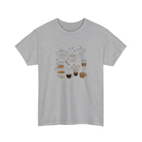 Cozy Coffee And Tea Collection Tee — Sport Grey