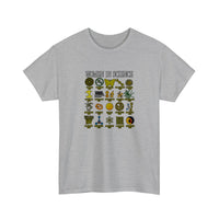 Women In Science Icons Grid Tee — Sport Grey