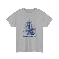 Spilling The Tea Since 1773 Tee — Sport Grey