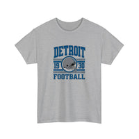 Detroit Football 1930 Tee — Sport Grey