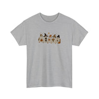 Cozy Autumn Ghost Squad Tee — Sport Grey