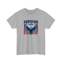 Freedom Not Free Eagle Tee — Sport Grey