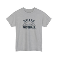 Dallas Football Vintage Arch Tee — Sport Grey