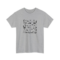 Ghost Cats Under Sheets Tee — Sport Grey