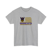 Minnesota Viking Flag Tee — Sport Grey