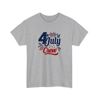 4th Of July Crew Tee — Sport Grey