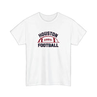 Houston Football Vintage Arch Tee — White