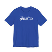 America Retro Script Quality Tee