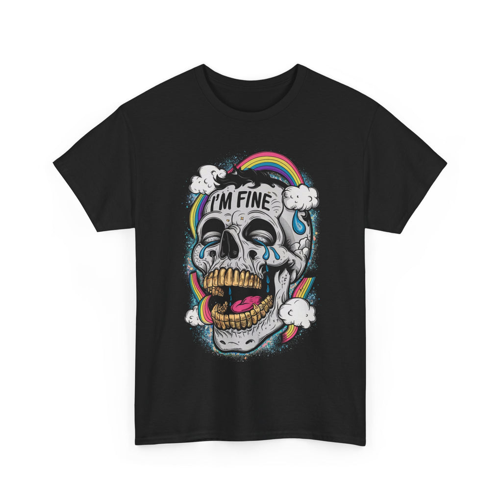 Rainbow Cry Skull Tee