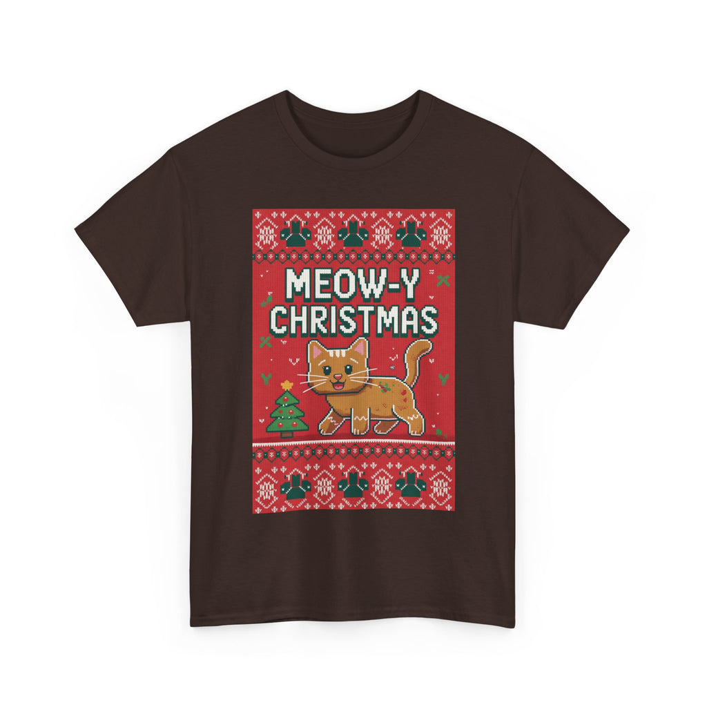Meowy Christmas Cat Sweater