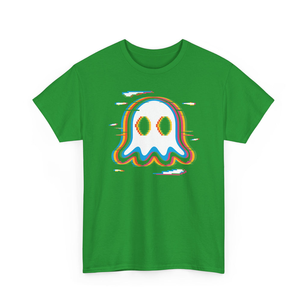 Glitch Rainbow Ghost Tee