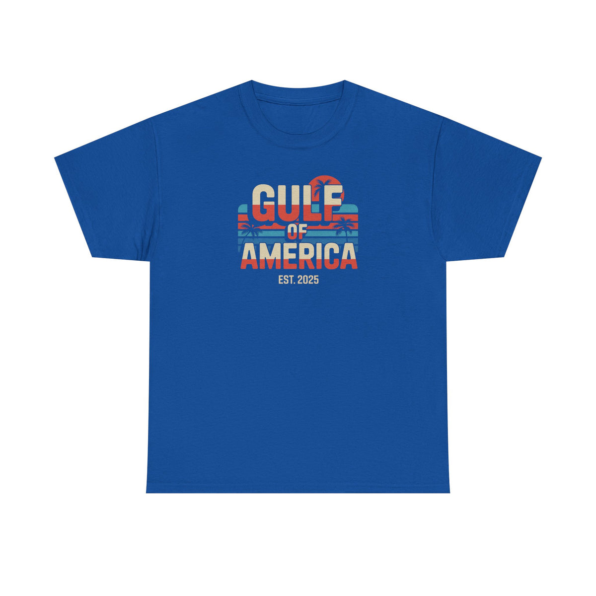 Gulf Sunset Retro Tee