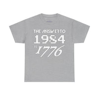 Answer To 1984 Is 1776 New White Premium T-Shirt