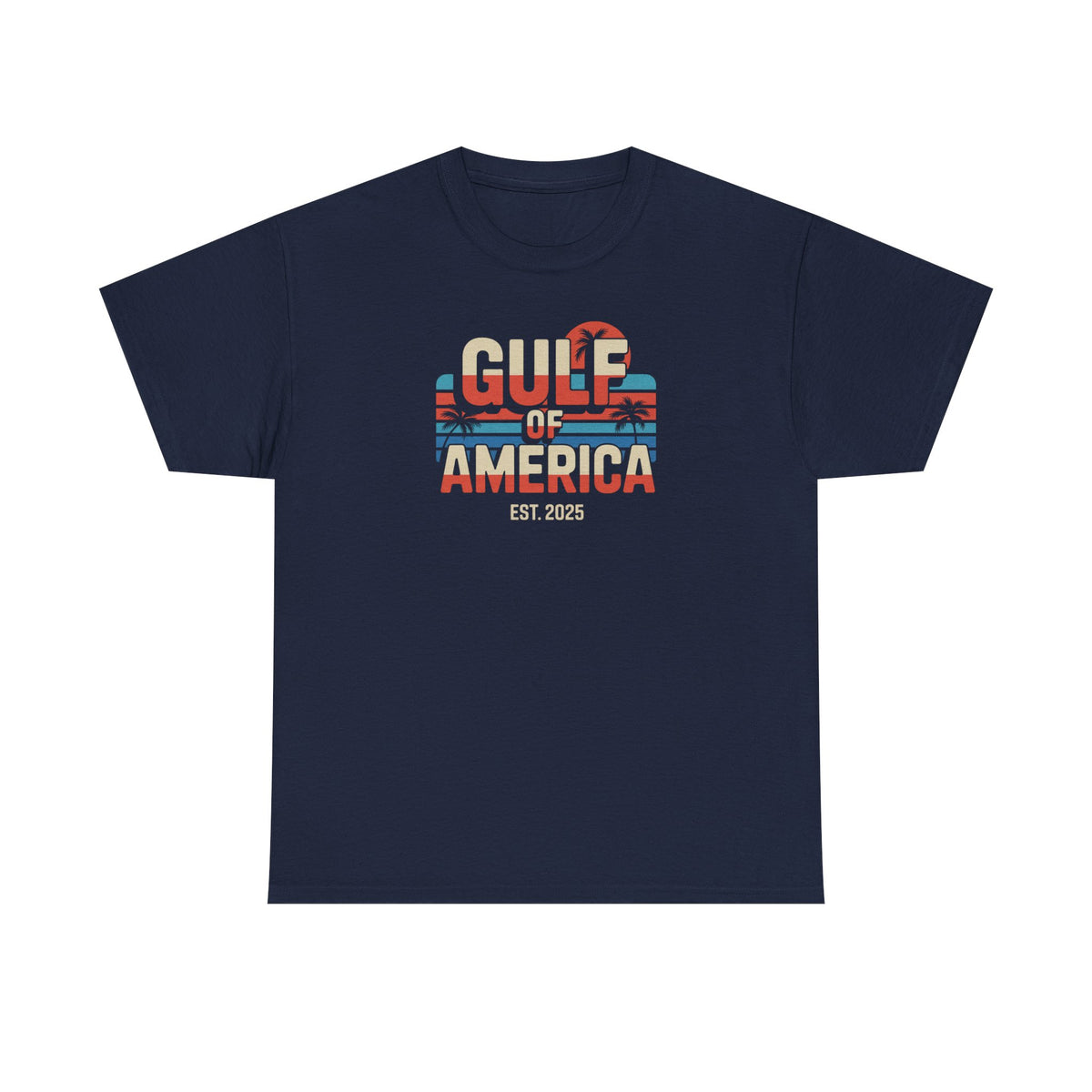 Gulf Sunset Retro Tee