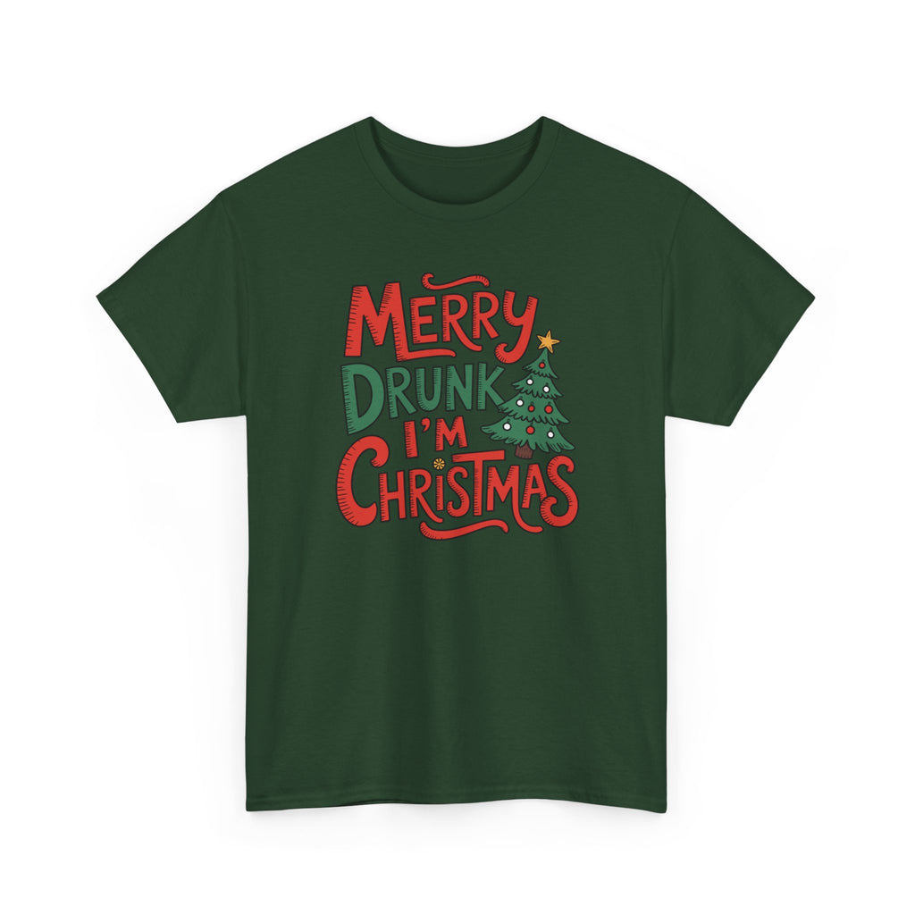 Tipsy Merry Christmas Tee