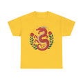 Crimson Dragon & Rose Tee