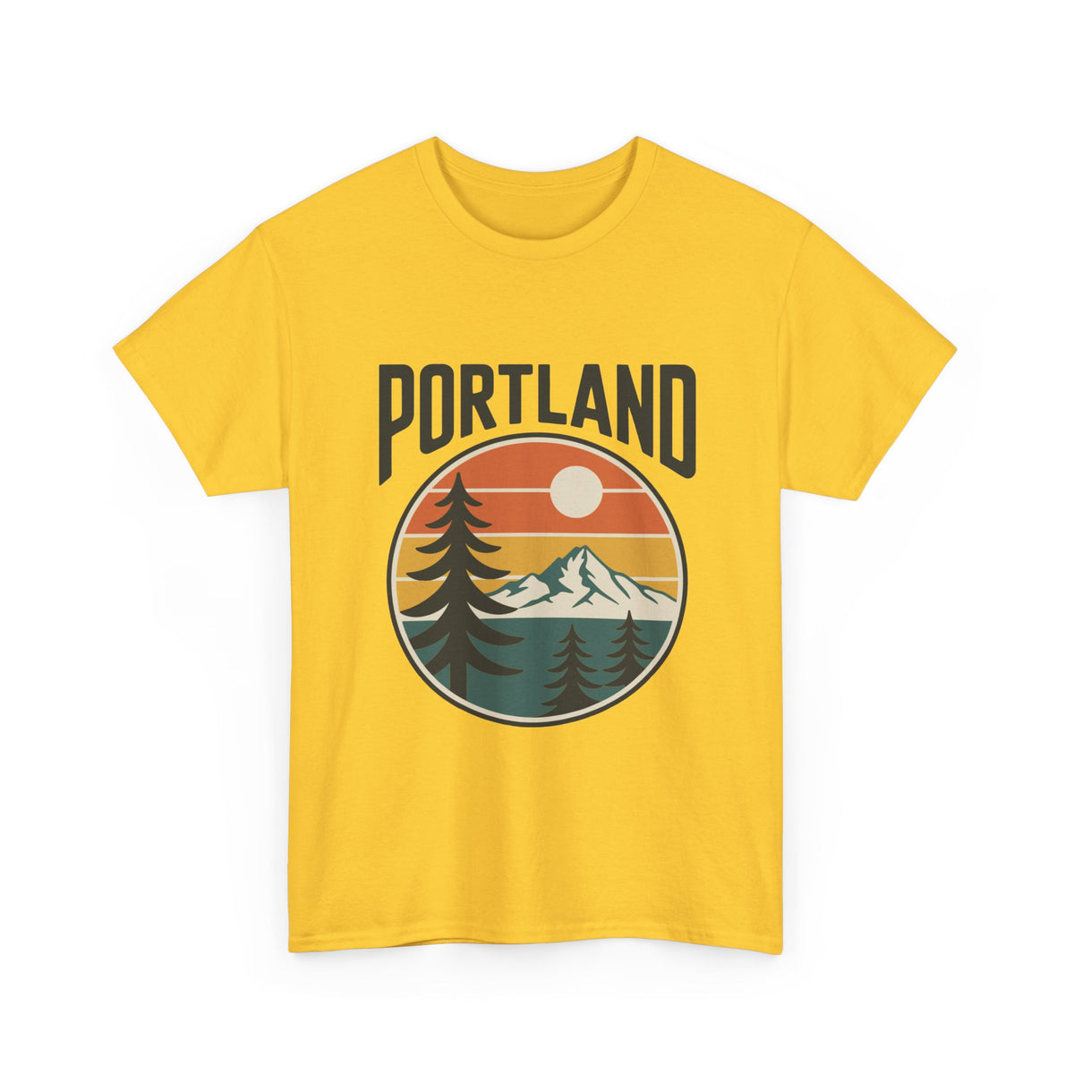 Rose City Retro Sunset Tee
