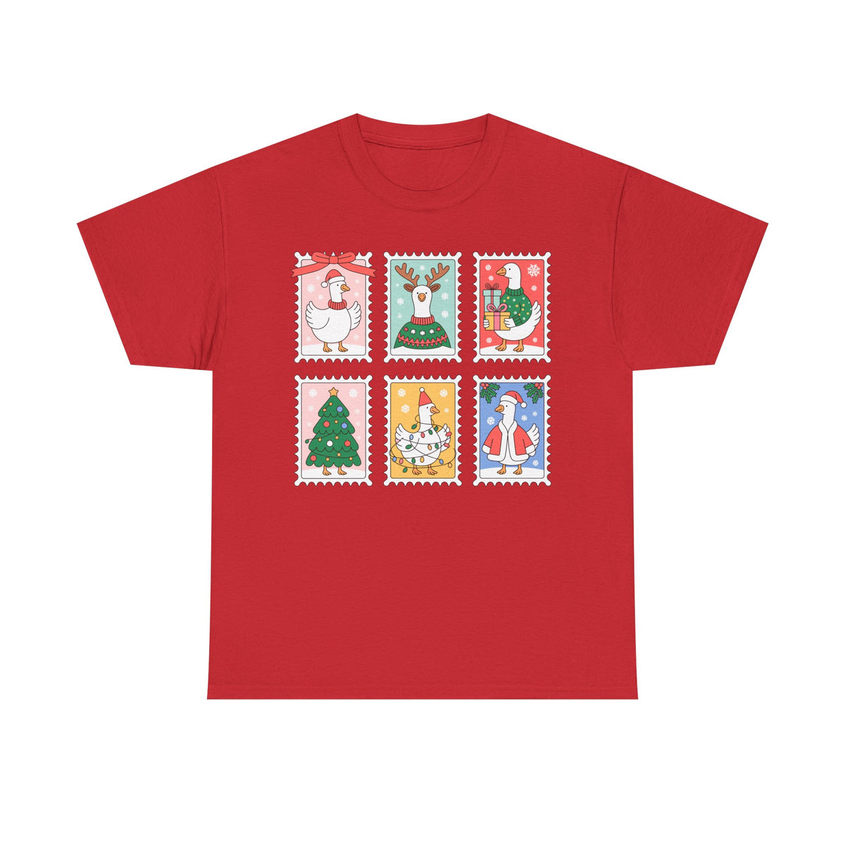 Festive Goose Stamp Tee