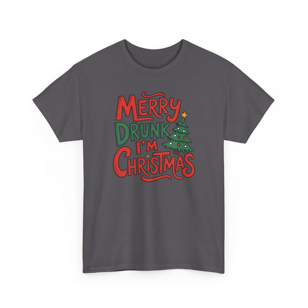 Tipsy Merry Christmas Tee