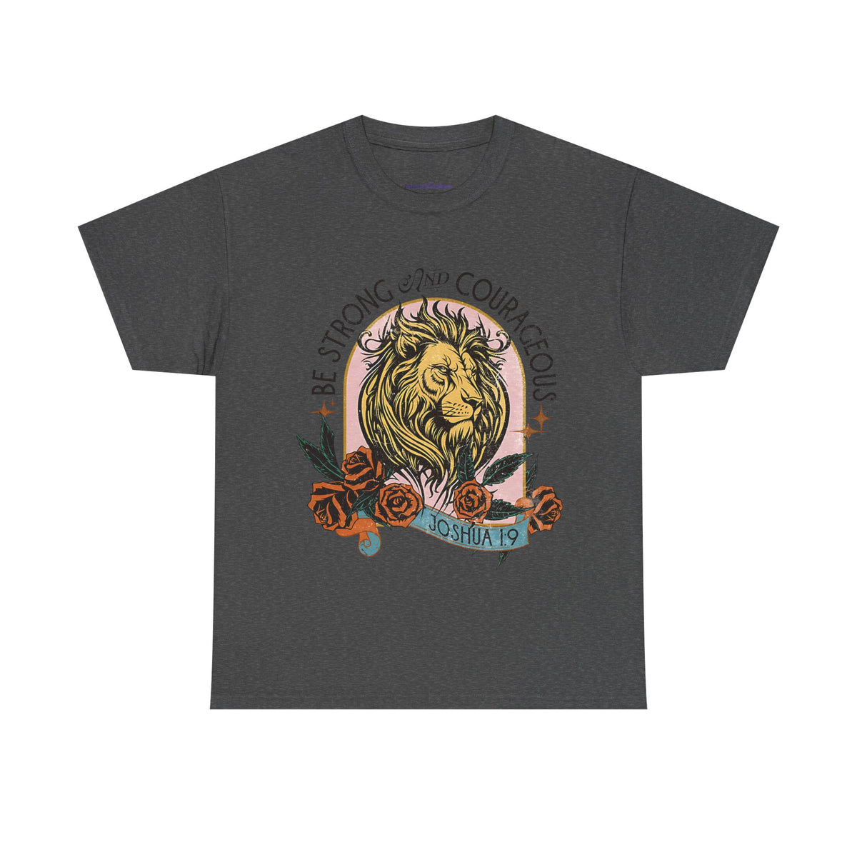 Be Strong & Courageous Joshua Premium T-Shirt
