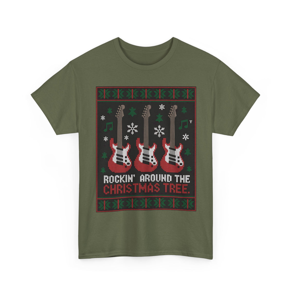 Rockin' Holiday Guitar Sweater