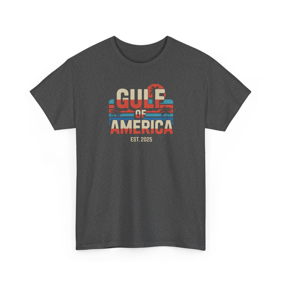 Gulf Sunset Retro Tee