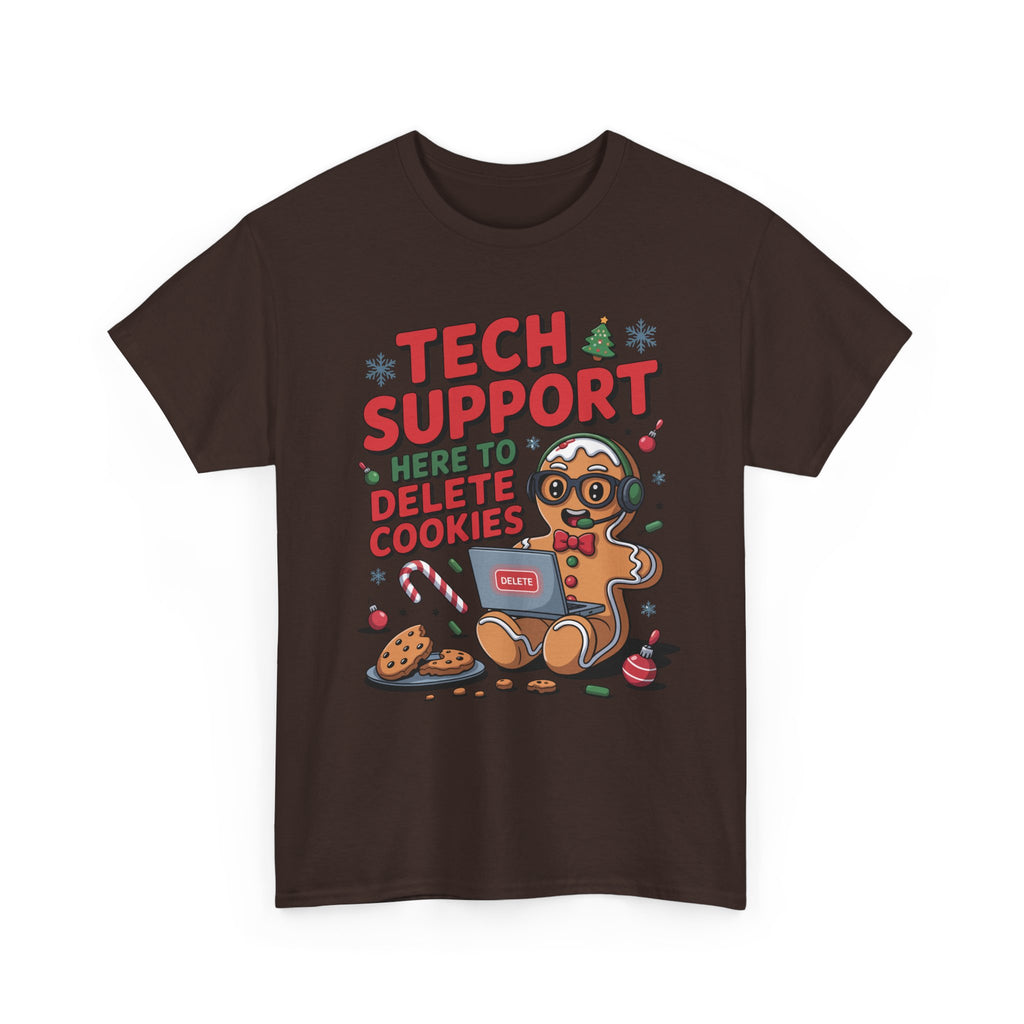 Gingerbread Tech Support Tee