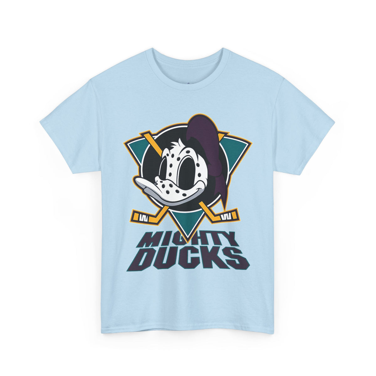 Mighty Ducks Purple Letters Premium T-Shirt