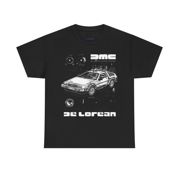 Back To The Future Delorean Specs Premium T-Shirt