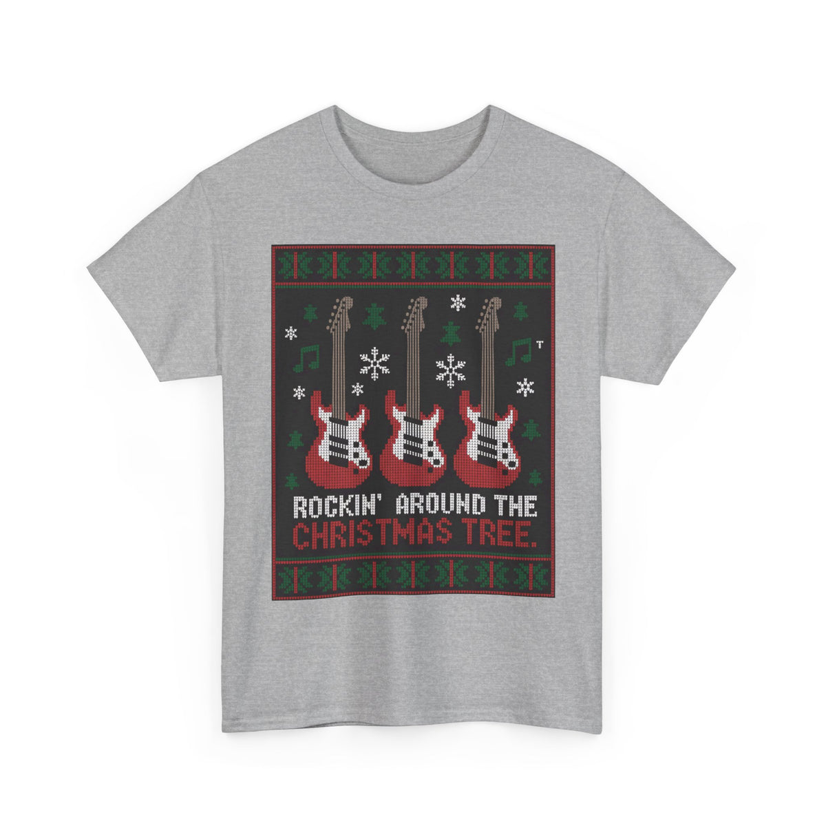 Rockin' Holiday Guitar Sweater