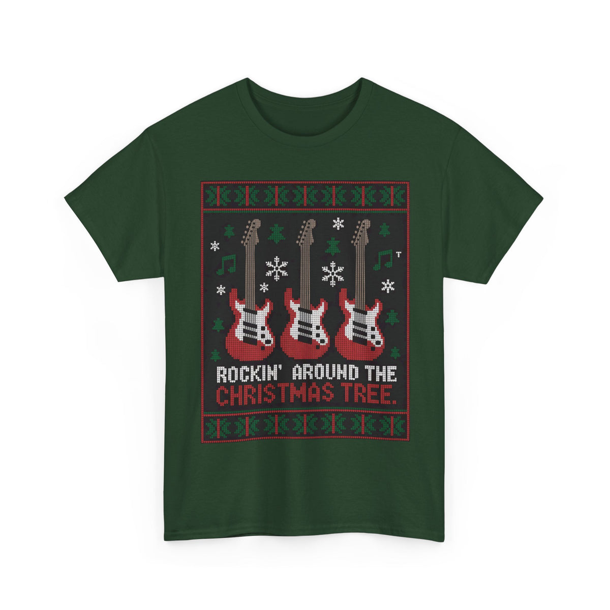Rockin' Holiday Guitar Sweater