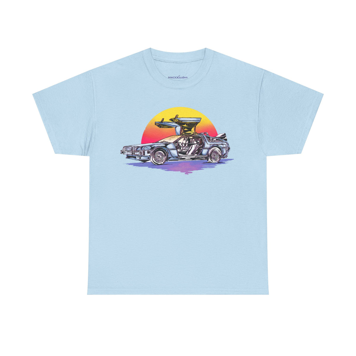 Delorean Sunset Copy Premium T-Shirt