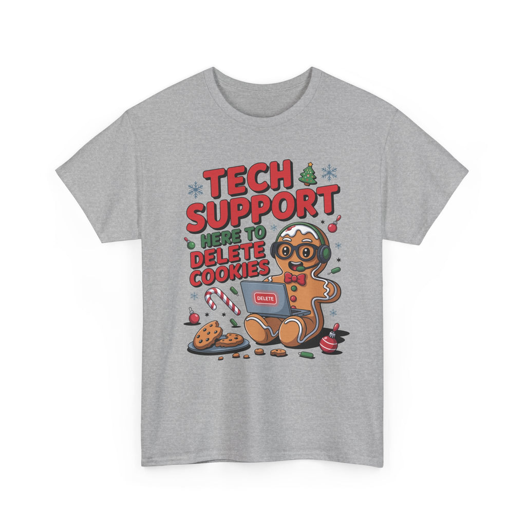 Gingerbread Tech Support Tee