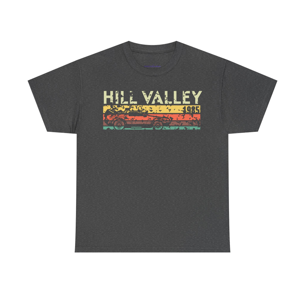 Back To The Future Hill Valley Delorean Premium T-Shirt