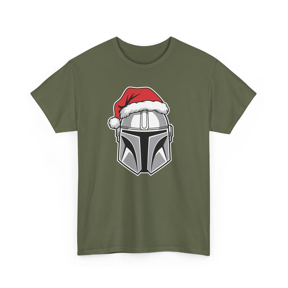 Festive Mandalorian Helmet Tee